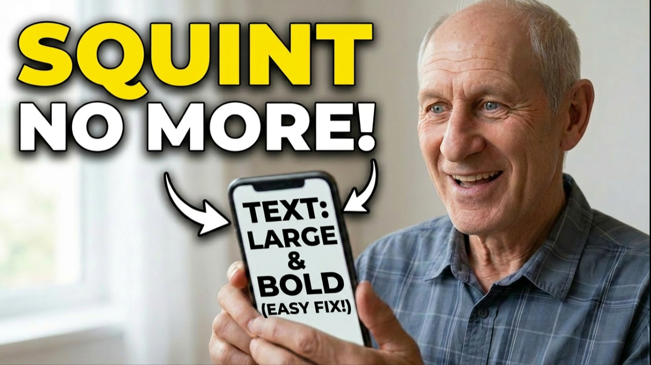 How Seniors Can See Their Phone Clearly Easy Fixes